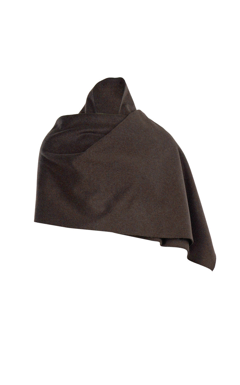 Macha scarf | Brown - Cashmere wool