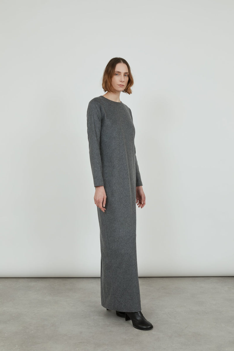 Abelun dress - Grey Melange